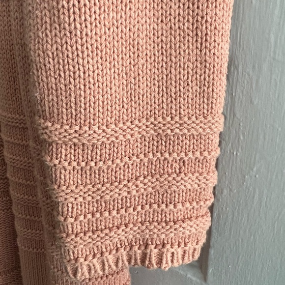Old Navy Long Peach Cardigan Duster Large - Picture 6 of 8